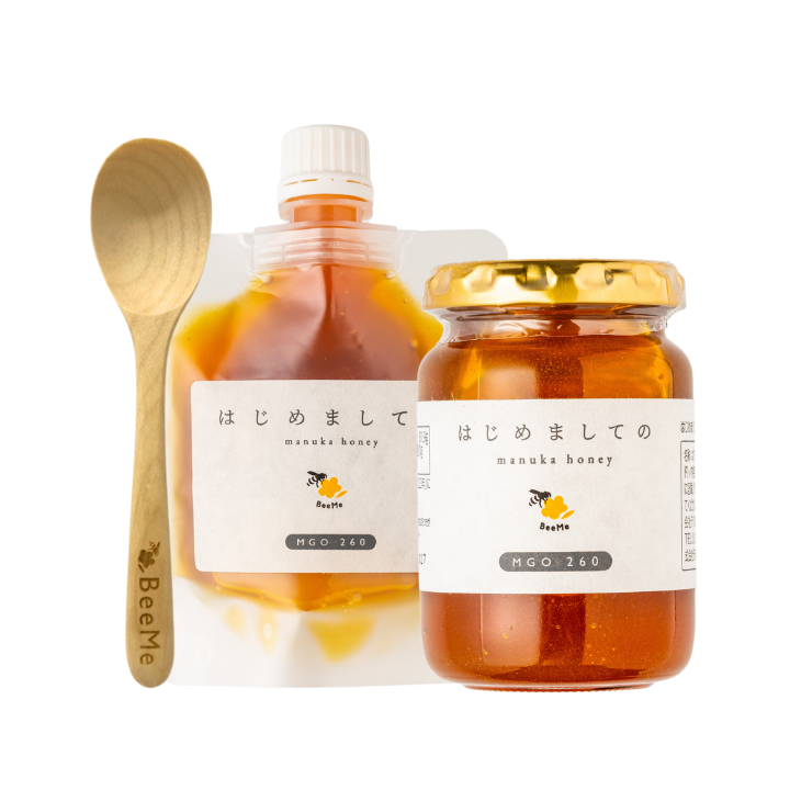 はじめましてのmanukahoney 120g 200gセット(スプーン付き)